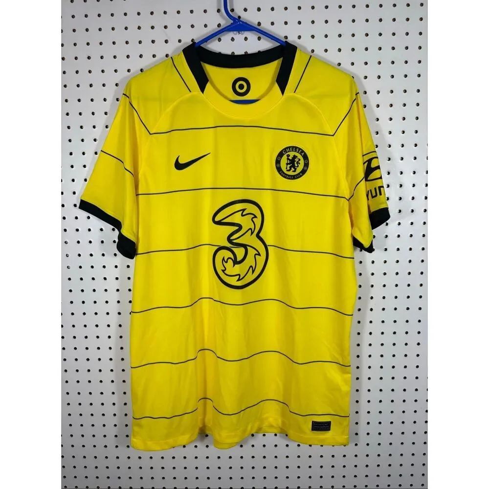 Nike dri fit pinwheel Chelsea Mens Away Jersey size XL